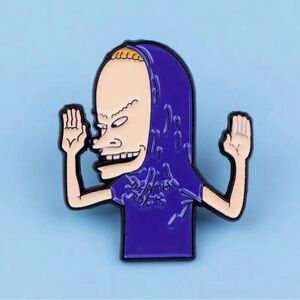 Beavis & Butthead Cornholio Enamel Jacket, Hat, or Backpack Collectible Pin.